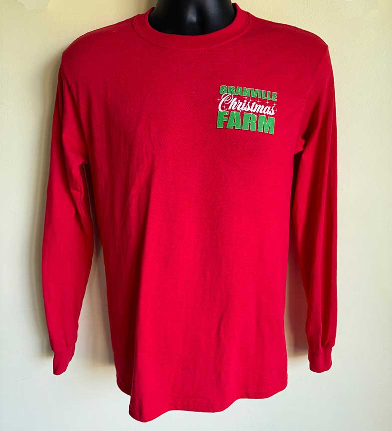 Red Long Sleeve Tee